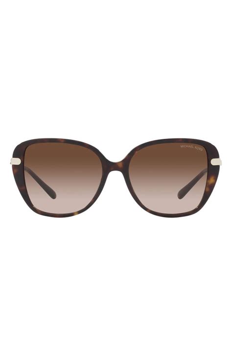 michael kors flatiron|Michael Kors Flatiron 56mm Gradient Square Sunglasses.